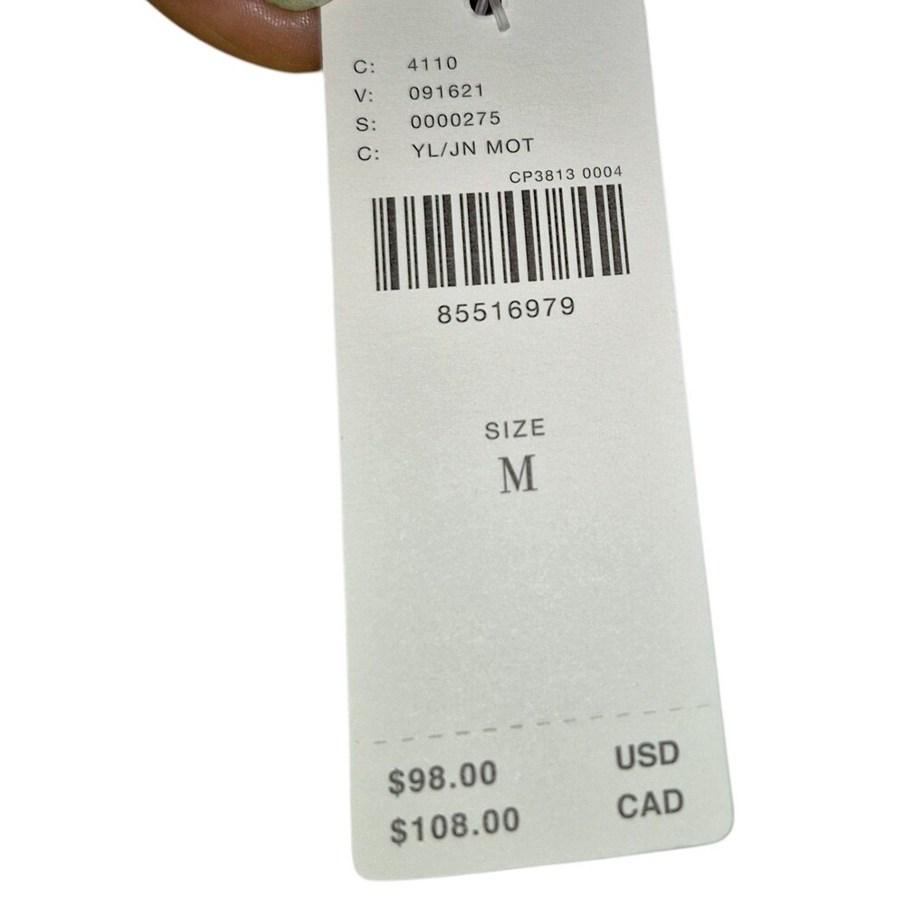 MAEVE By Anthropologie The Bennet Buttondown Shirt Colorblock Size Medium - Picture 5 of 7